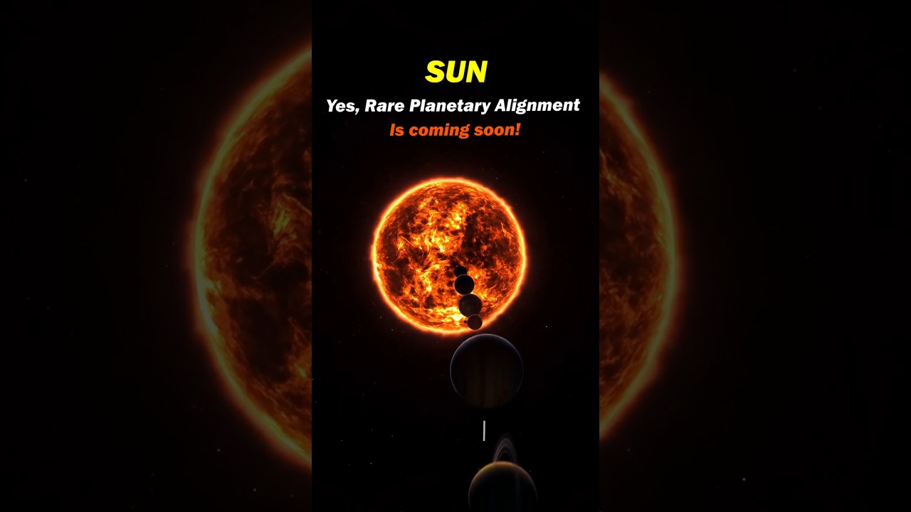 Don't Miss This Rare Planetary Alignment! | Coming in 2026 ๐ฑโ ๏ธ #space #earth #universe