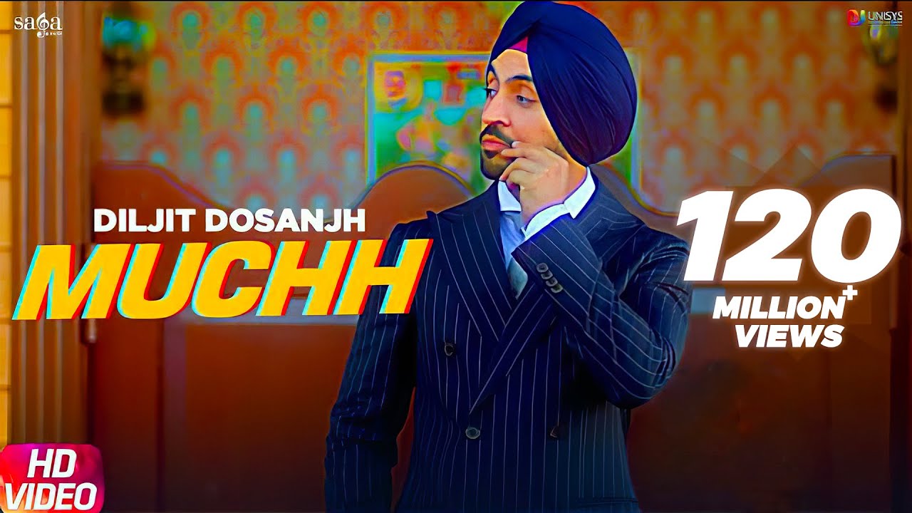 Muchh by Diljit Dosanjh 🎶 | Official Punjabi Song 2019 | The Boss | Saga Music
