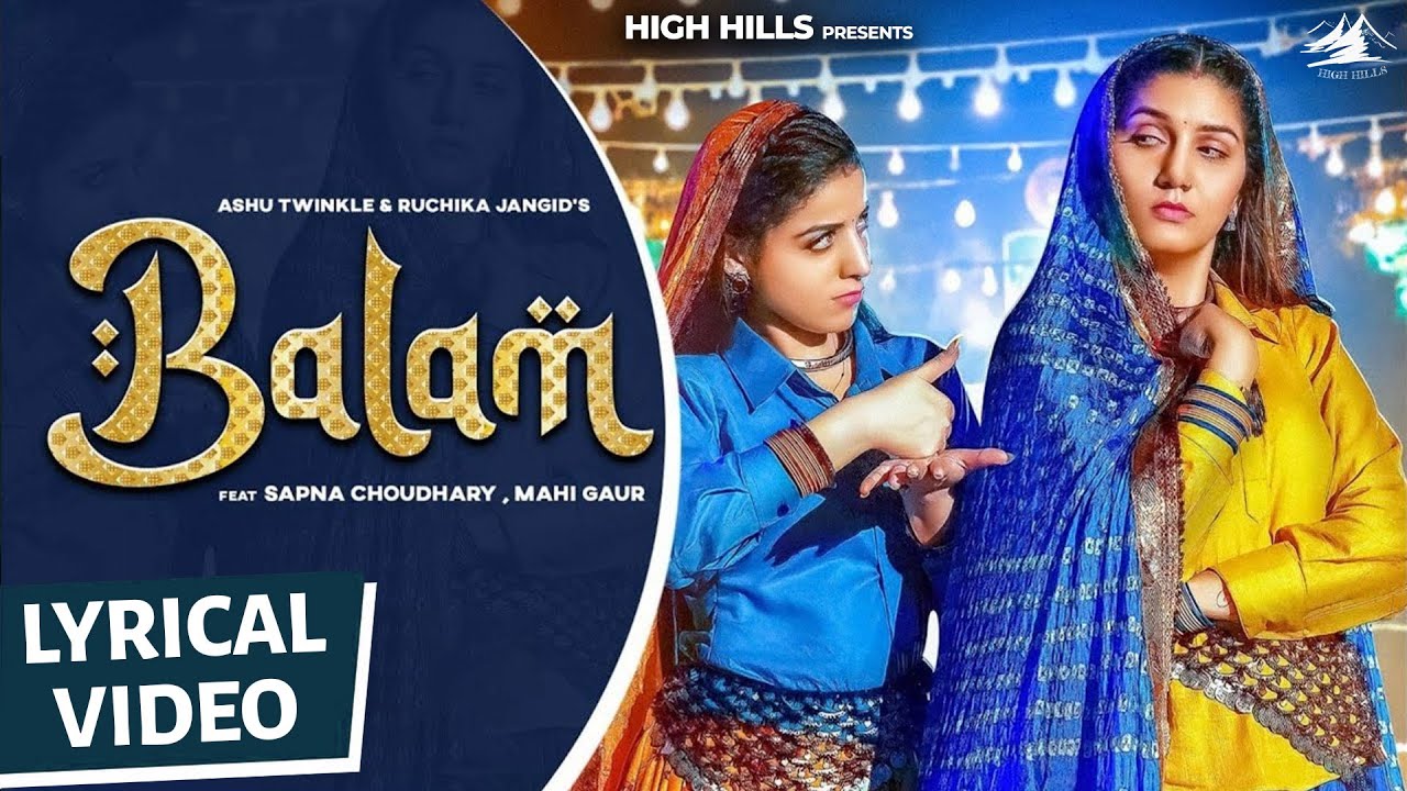 Balam (Official Video) | Sapna Choudhary & Cast 2024