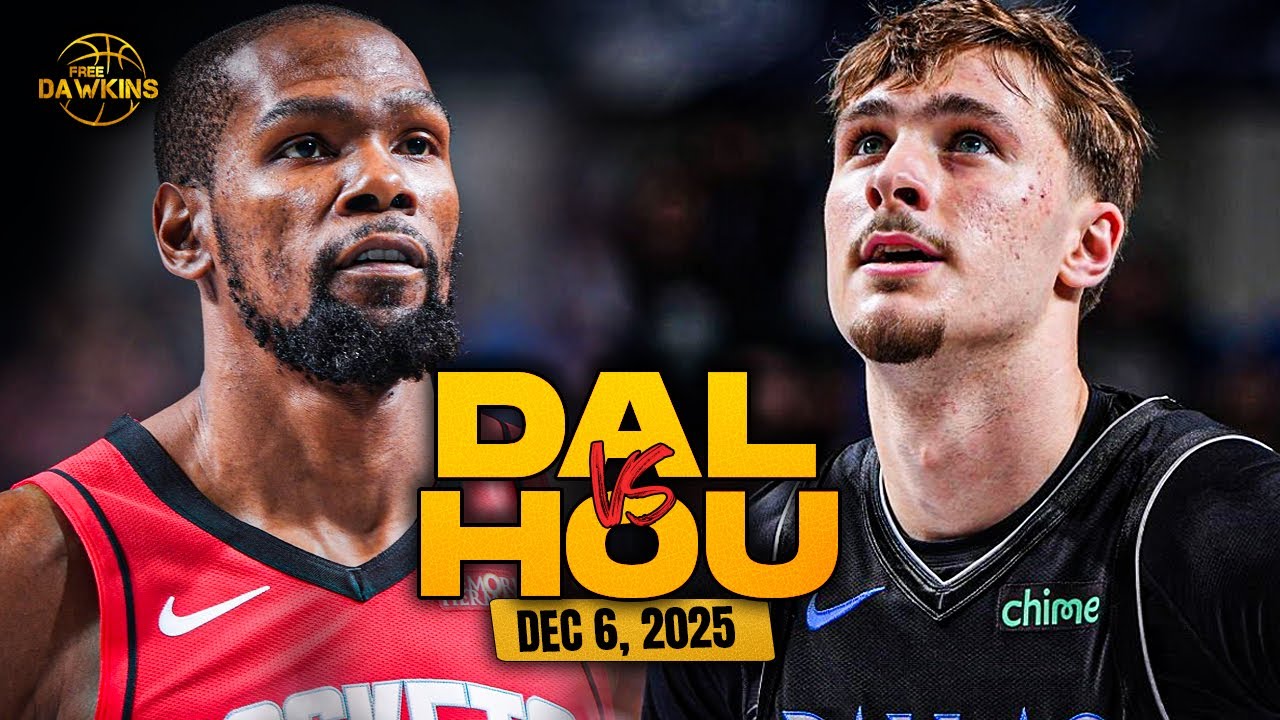 Dallas Mavericks vs Rockets Full Game Highlights | Dec 6, 2025 🏀