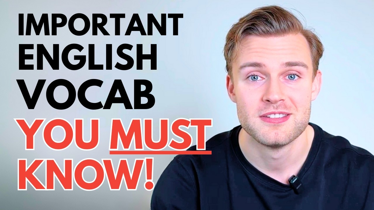 22 Common English Words You’ll Use Every Single Day | Expand Your English Vocabulary!