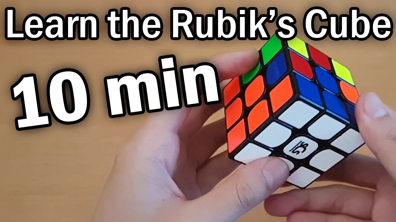 Beginner's Guide to Solving a Rubik's Cube in 10 Minutes