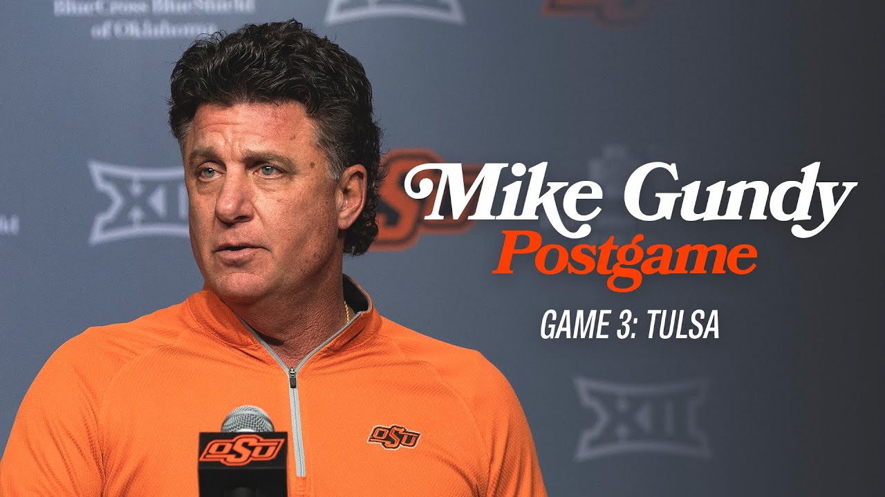 Mike Gundy Postgame vs. Tulsa (9-19-2025) 🏈