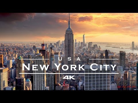 NYC Aerial Tour in 4K: Day & Night 🇺🇸