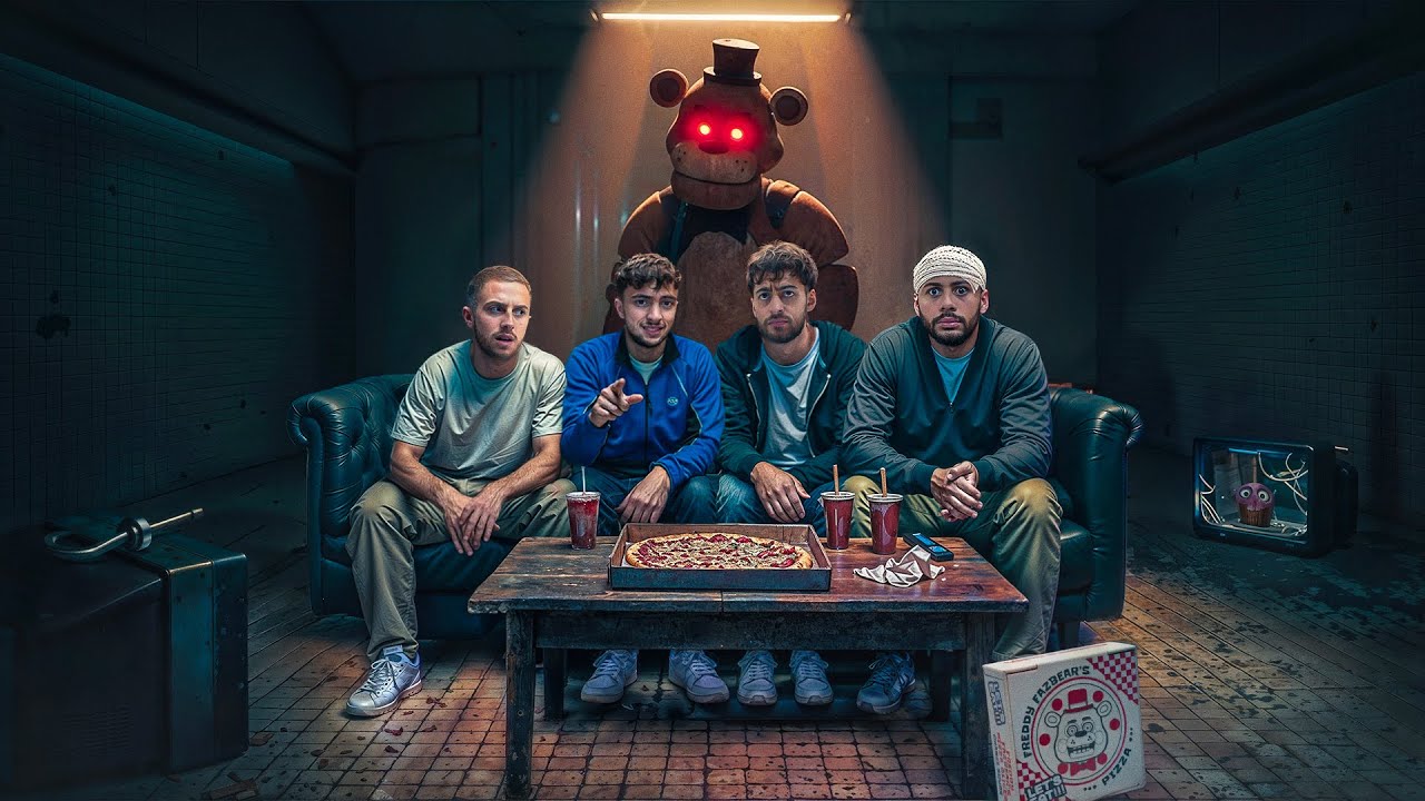 Une Nuit Palpitante en Mode FNAF IRL avec Inoxtag, Michou et Nico! 🎮