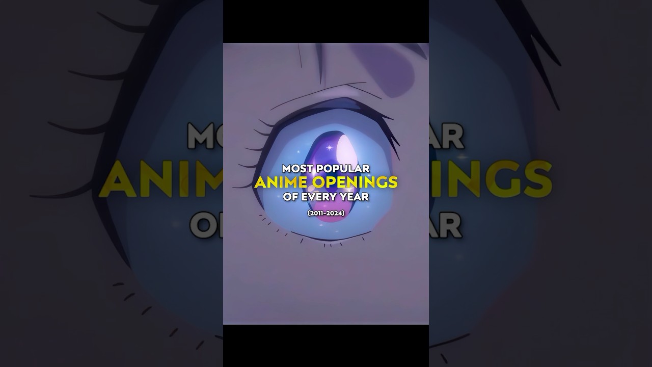 Top Anime Openings of Each Year 🔥
