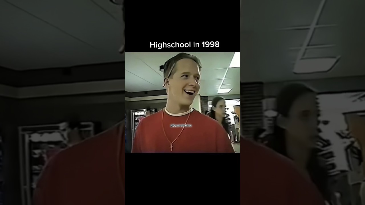 High School in the 90s 🥹