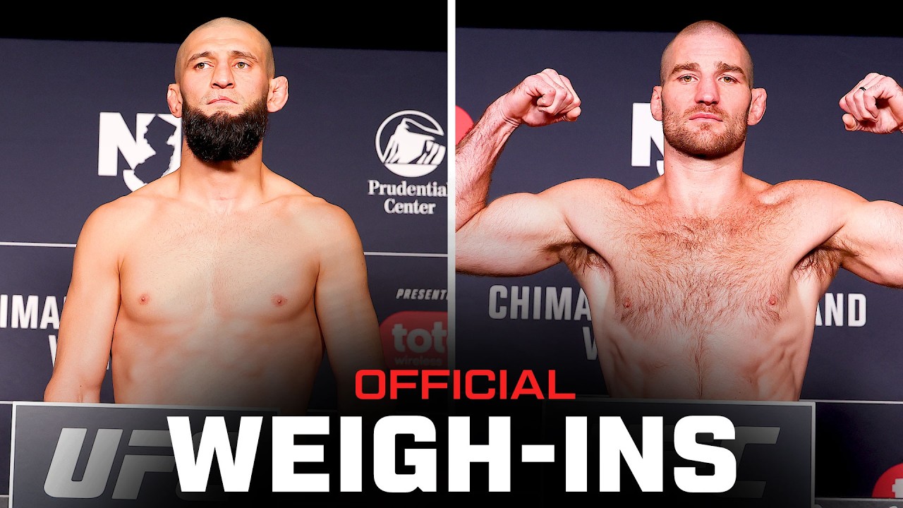 Chimaev vs Strickland Weigh-Ins | UFC 328