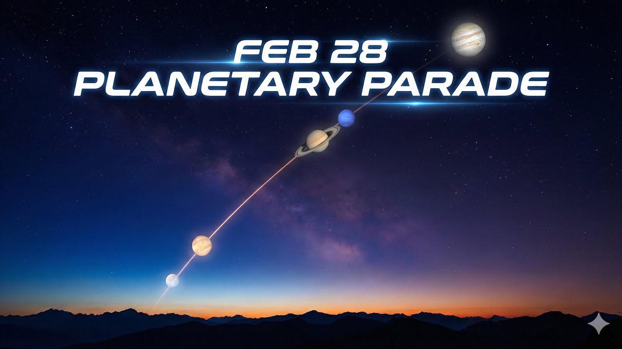 Planetary Parade Feb 2026: How to View 6 Planets 🌌