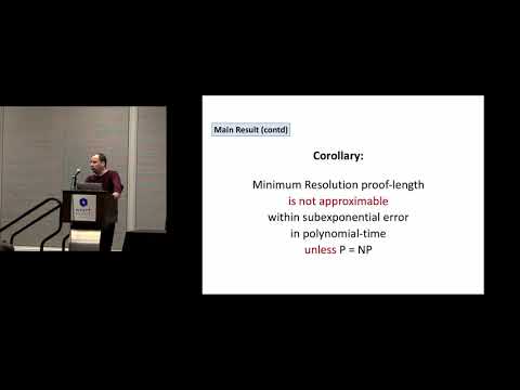 Automating Resolution is NP-Hard