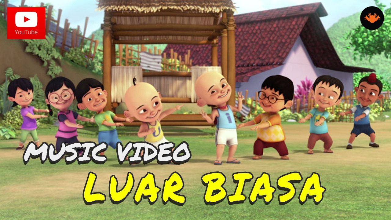 Upin & Ipin - Luar Biasa 🎶 Official Music Video & Lyrics