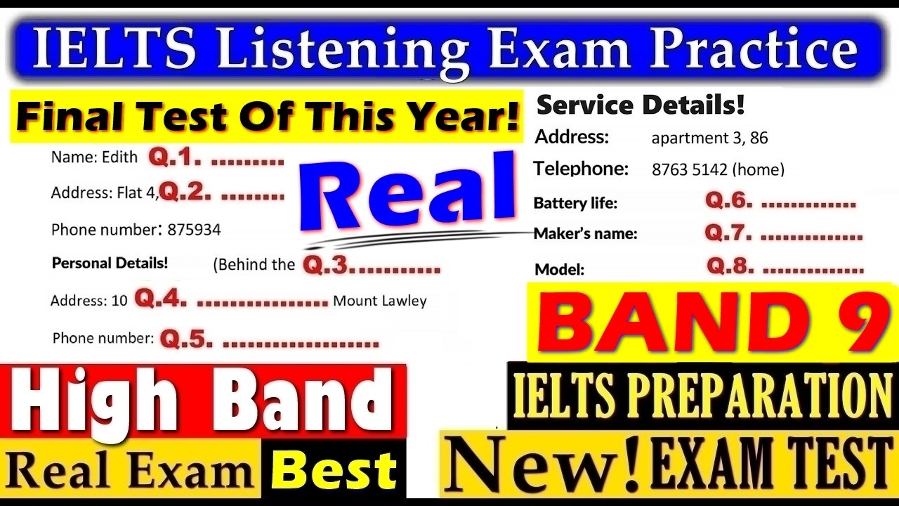 IELTS Listening Practice Test 2025 with Answers 📝