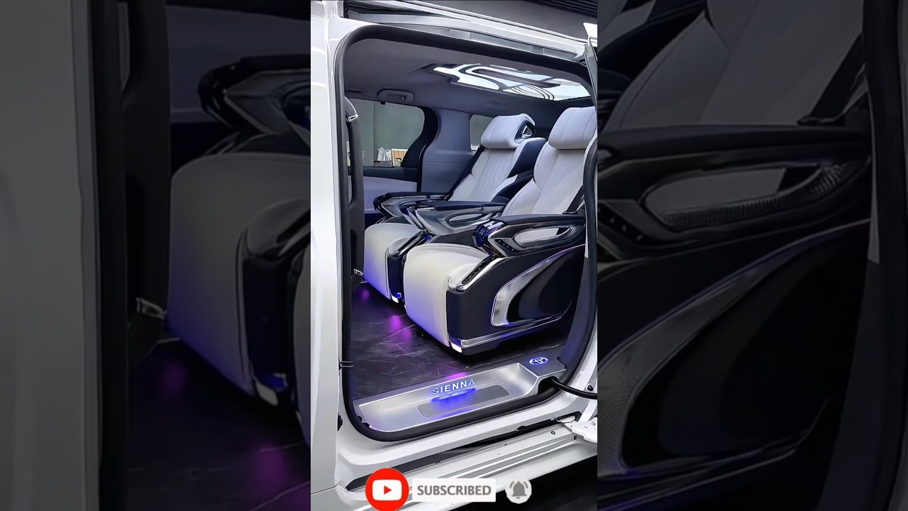 Toyota Sienna 2026 LE Hybrid: Luxury Minivan 4K Video
