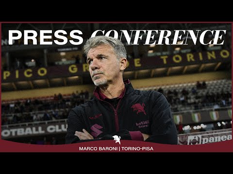 TORINO-PISA | PRESS CONFERENCE MISTER BARONI 🎙️