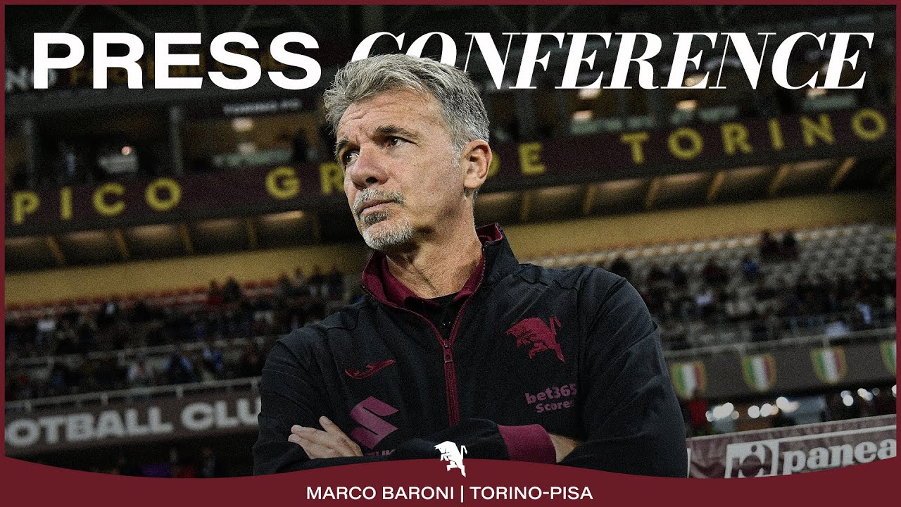 Torino vs Pisa Post-Match Press Conference with Coach Marco Baroni 🎙️