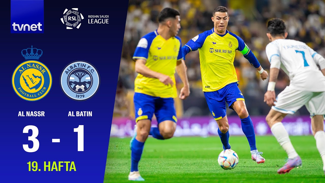 Al-Nassr 3-1 Al Batin Maç Özeti ⚽