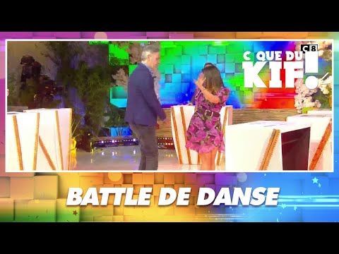 Battle de danse entre Jean-Michel Maire et Maxime Guény avec Valérie, la seule du public ! - #CQDK
