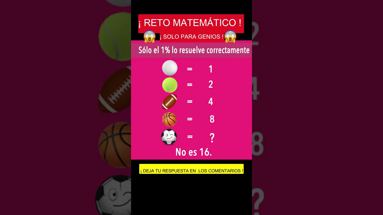 ¿Puedes Resolver Este Reto Matemático para Genios? 🔢
