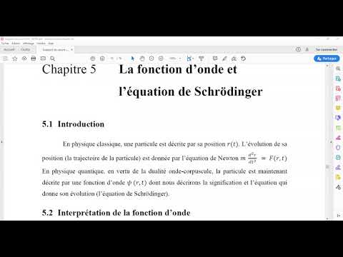 1ère part chapt 5:la fonction d'onde
