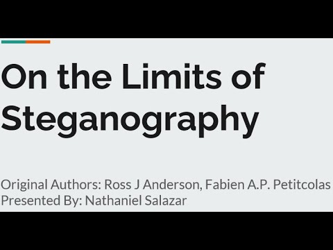 On the Limits of Steganography
