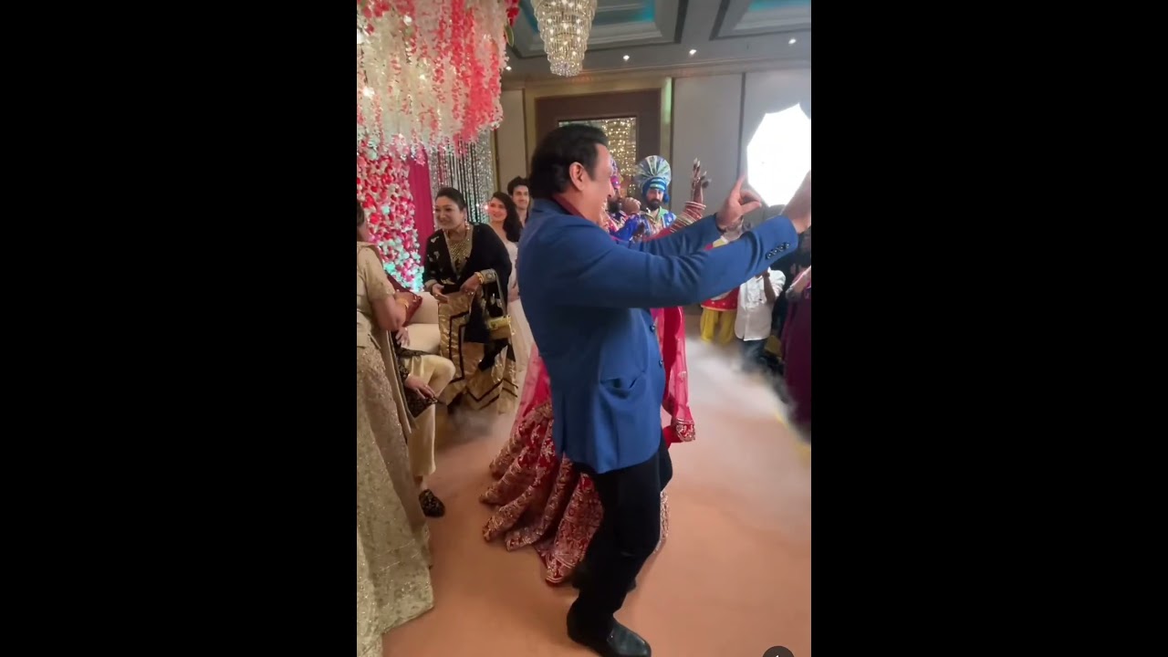 Energetic Govinda-Inspired Wedding & Disco Dance! π #ViralShorts