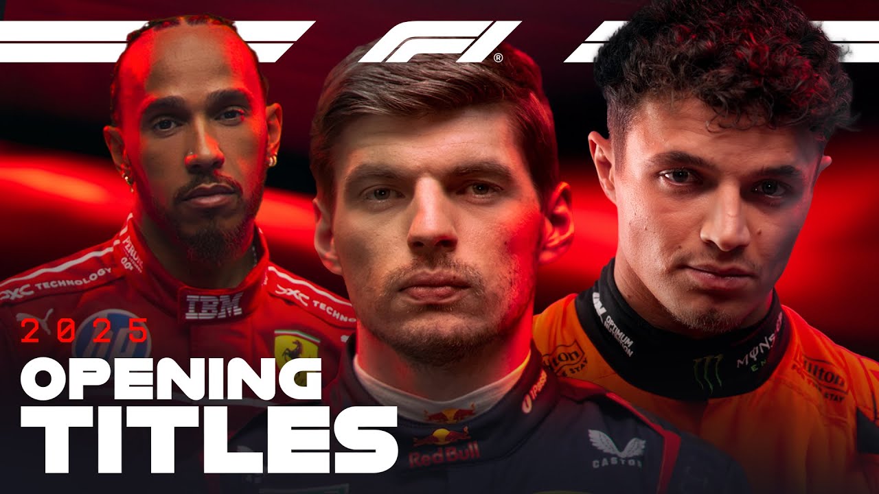 New 2025 2025 F1 Opening Titles with All 20 Drivers ๐๏ธ