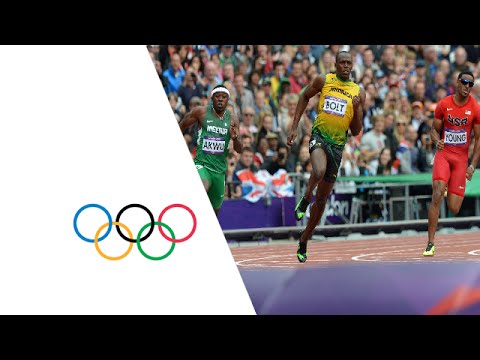 Bolt, Blake, Weir, Quinonez & Lemaitre Win 200m Heats - London 2012 Olympics