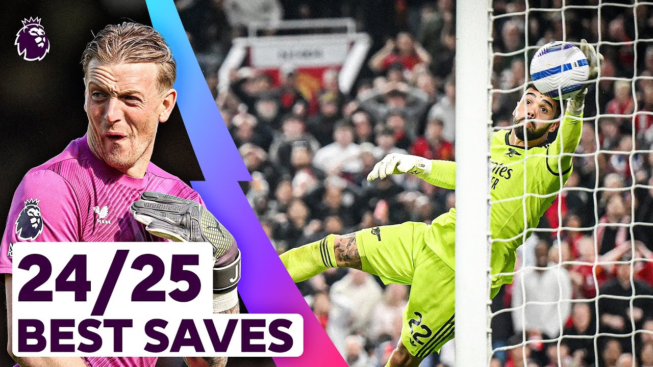 Unbelievable Premier League Saves of 2024/25 ⚽ | Top Moments You Must See