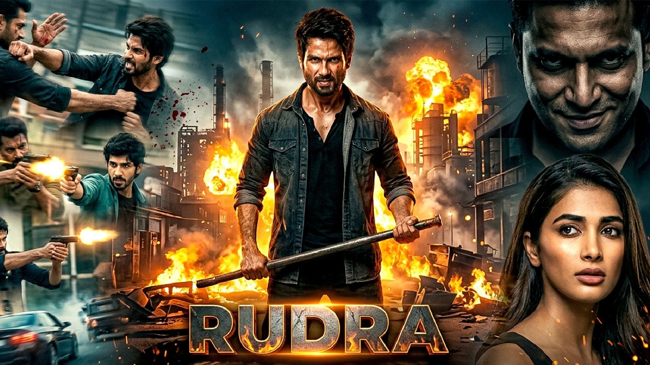 RUDRA | Full Movie | Shahid Kapoor, Pooja Hegde, Pavail Gulati | Action Thriller | Hindi Movie