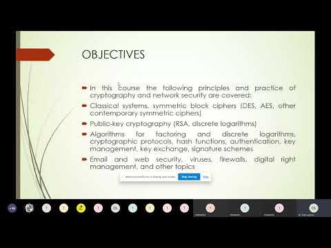 Introduction to cryptography and network security lec-1