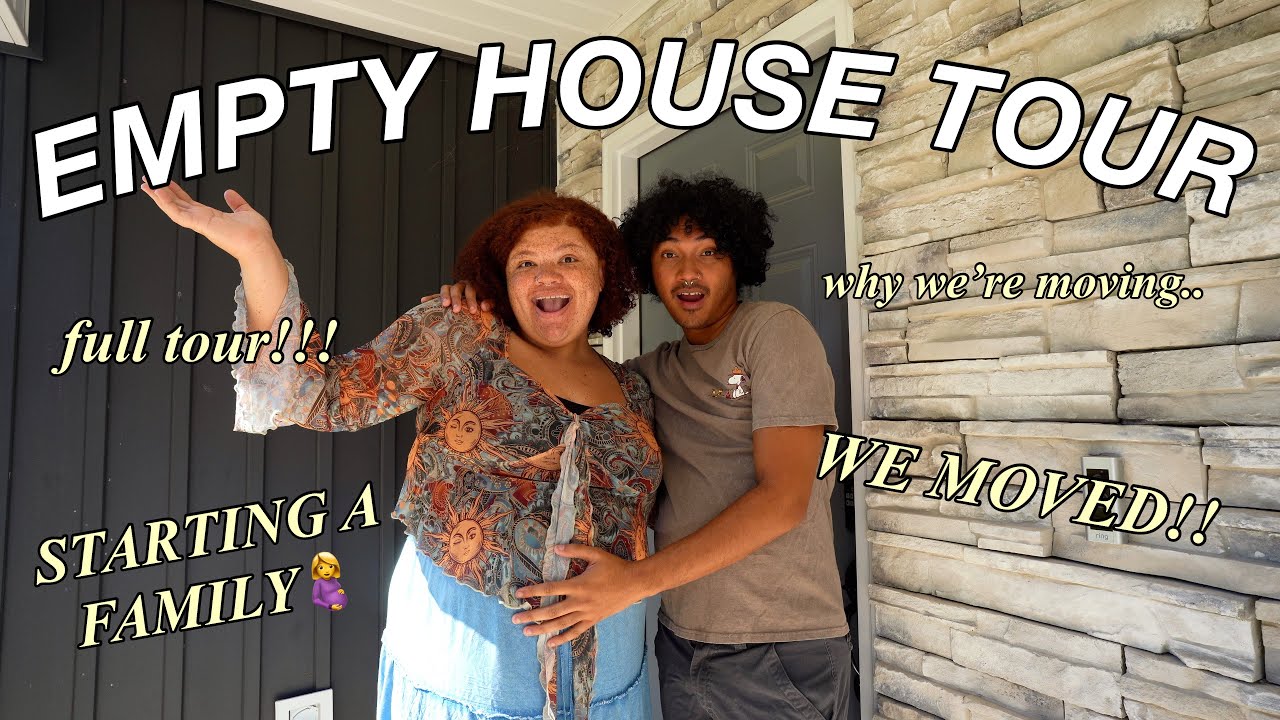 Empty House Tour & Moving to Alabama 🤰
