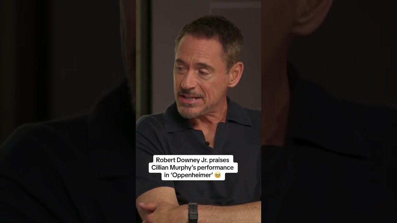 Robert Downey Jr. Praises Cillian Murphy's 'Oppenheimer' 🎬