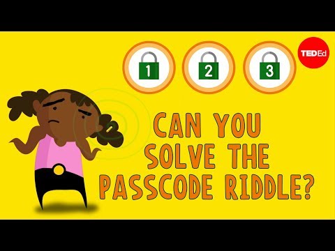 Can you solve the passcode riddle? - Ganesh Pai