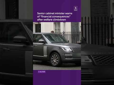 Senior cabinet minister warns of “financial consequences” after welfare climbdown