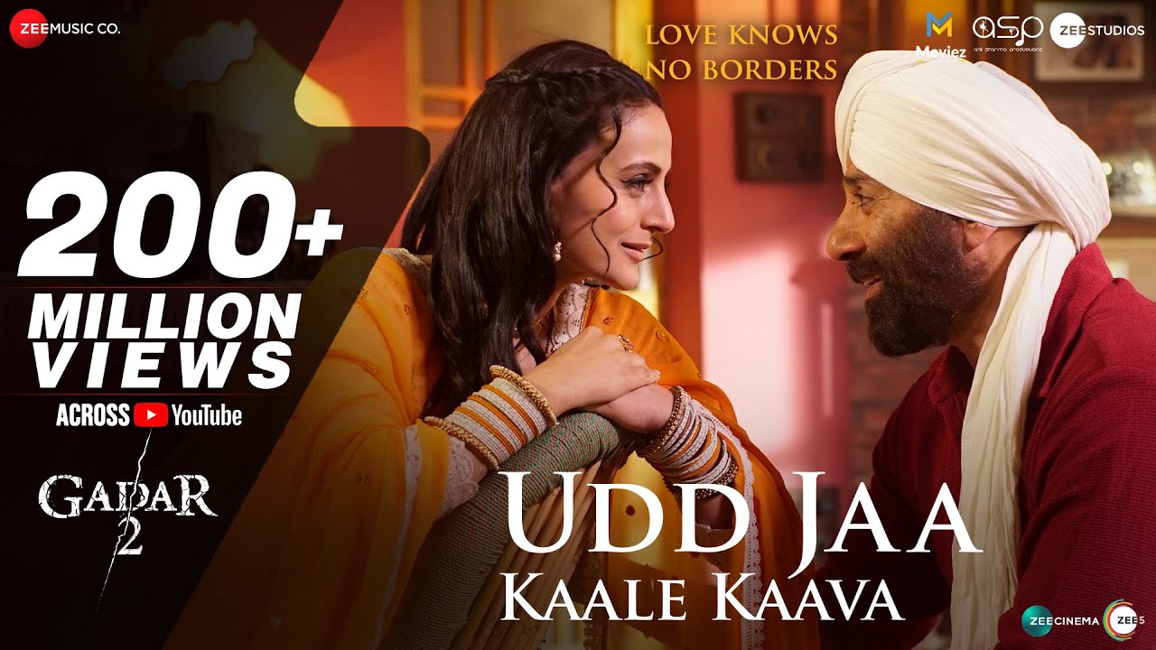 Udd Jaa Kaale Kaava | Gadar 2 | Sunny Deol, Ameesha | Mithoon, Udit N, Alka Y | Uttam S, Anand Bakshi