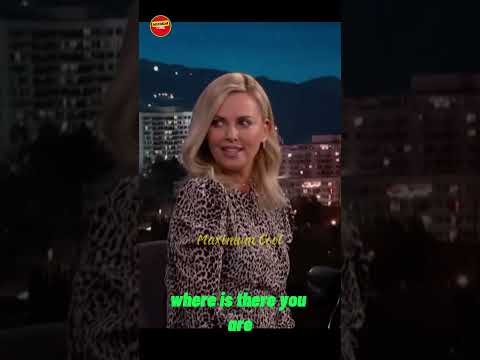 Charlize Theron talks about kissing Guillermo