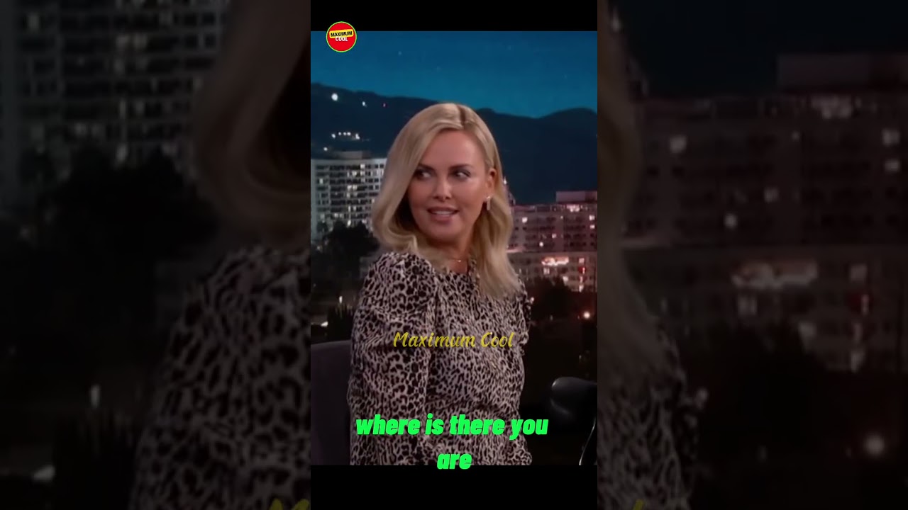 Charlize Theron Reveals Behind-the-Scenes on Kissing Guillermo 🥂