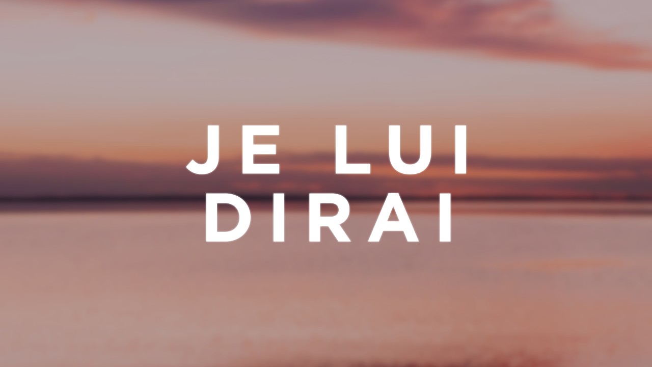 Céline Dion - Je Lui Dirai (Lyrics & Music) 🎶