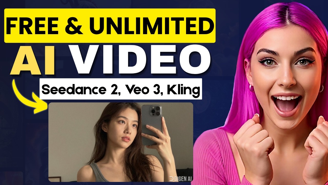 GoodBye Seedance 2!! 3 FREE AI Video Generators That Are Actually UNLIMITED
