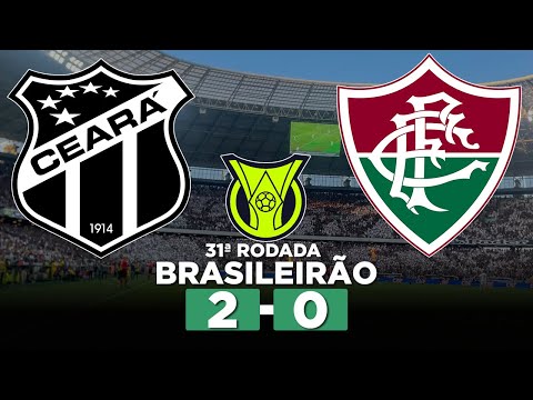 CEARÁ VENCE O FLUMINENSE E SE AFASTA DO Z4 DO BRASILEIRÃO! CEARÁ 2 x 0 FLUMINENSE
