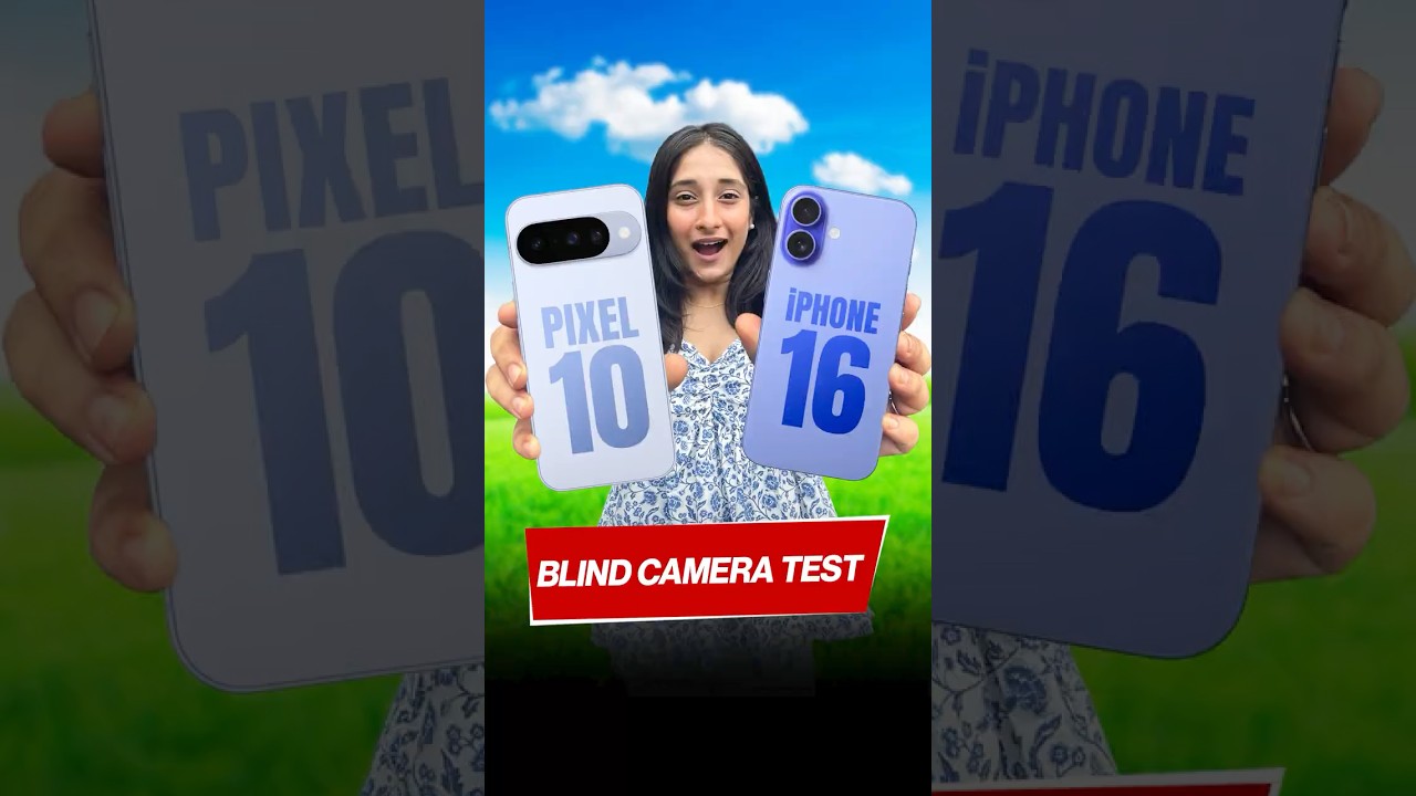 Google Pixel 10 vs iPhone 16 - Blind camera test 😍