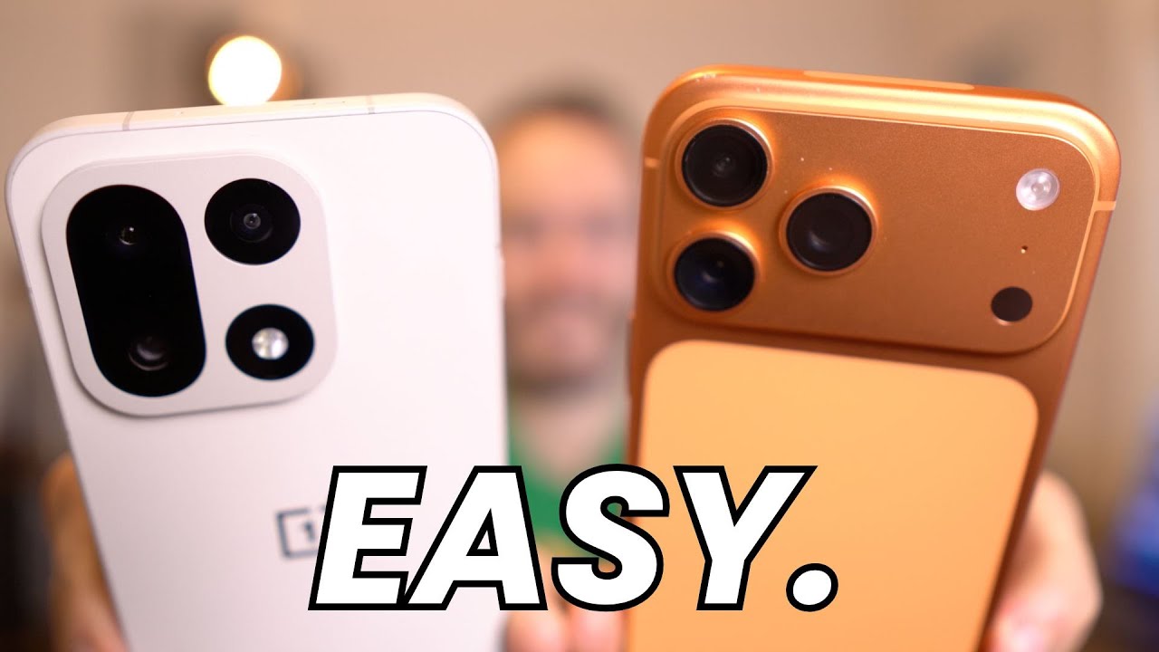 OnePlus 15 vs iPhone 17 Pro Max: Easy Winner! 🔥