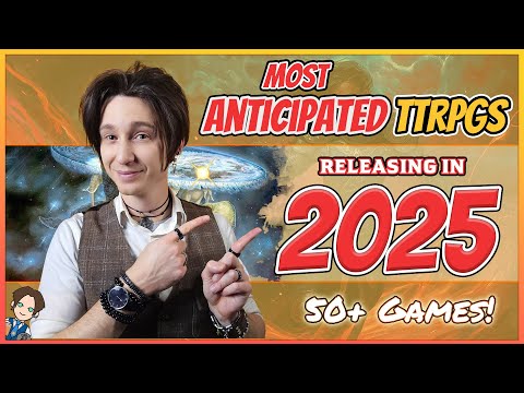 EVERY Tabletop Roleplaying Game Coming Out in 2025 [MOST-ANTICIPATED TTRPG] - With Stats & Graphs