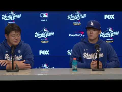 Yoshinobu Yamamoto On World Series Game 6, Succeeding on Dodgers With Shohei Ohtani & Roki Sasaki!