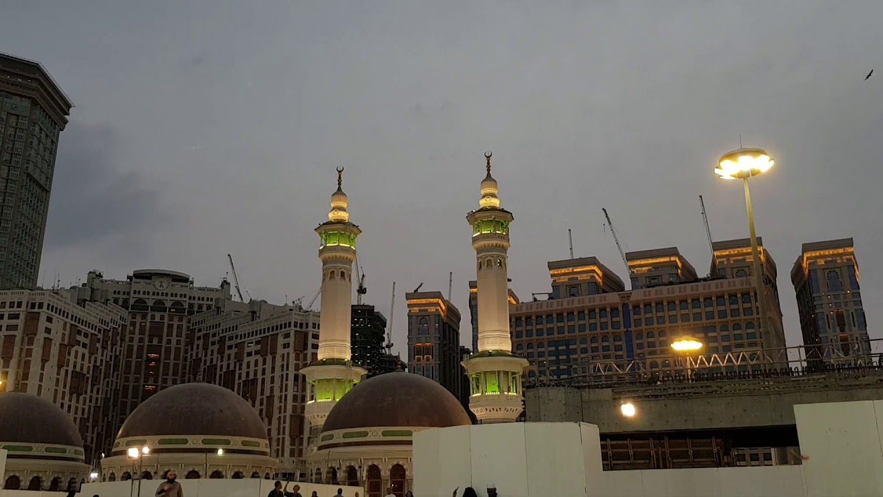 أذان المغرب من الحرم المكي بصوت الشيخ هاشم السقاف – الخميس 16-6-1440 🌙