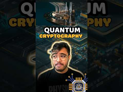 Day 12/100 Quantum Cryptography 😲🤯 #quantumseries #cryptography #physics