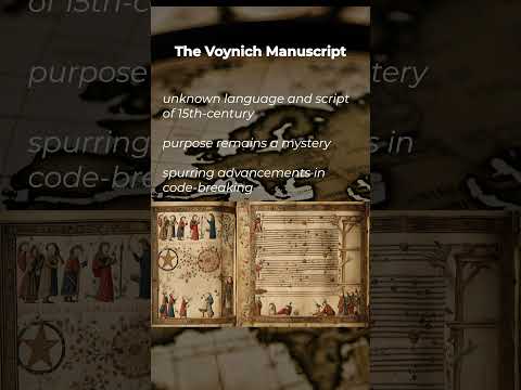 The Voynich Manuscript #historyfacts #history #mystery #cryptography