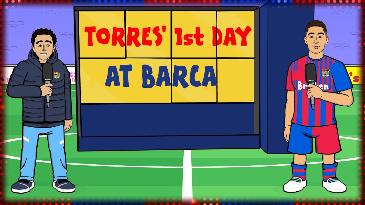 Ferran Torres's Exciting First Day at Barcelona 🔵