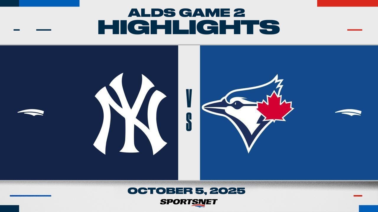 MLB ALDS Game 2: Blue Jays' Dominant Win Over Yankees with Yesavage’s 11 Ks ⚾️