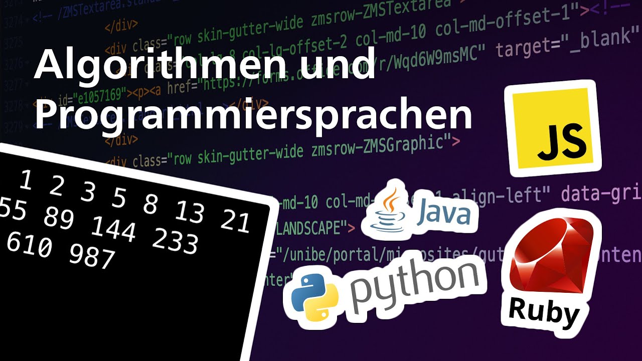 Algorithmen & Programmiersprachen: Der Schlüssel zur Computerkommunikation 💻